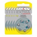 5 packs of 6 Hearing Aid Batteries Rayovac Advanced EXTRA 10