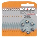 10 blister van 6 Hoorbatterijen Rayovac Advanced Extra 13