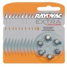 Pack de 10 x 6 Piles auditives Rayovac Extra Advanced 13 