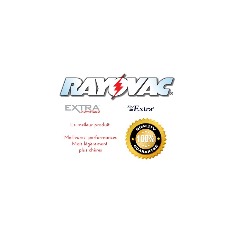 Pila Rayovac Extra 312 1,45V Auditiva - Todopilas